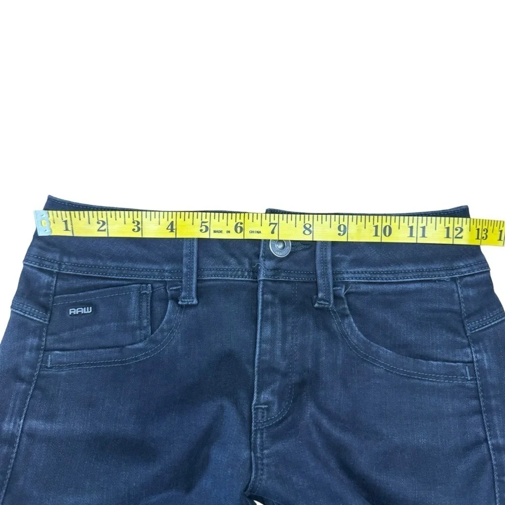 G-Star Raw Jeans Super Skinny Women’s Size W25 L32  Black Washed Arc Leg Pants